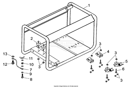 Part Location Diagram of 102775GS Briggs and Stratton Decal pro plus 6000